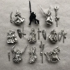 HIGH DARK ELVES - Metal Warhammer Fantasy FB Old World Oldhammer