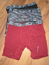 3 Hanes Boxer Briefs Boys Size XL 10-12 Cotton Spandex