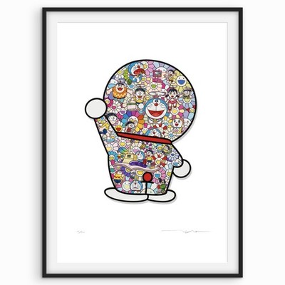 Takashi Murakami signiert - Doraemon: Doraemon s Daily Life - Zertifikat
