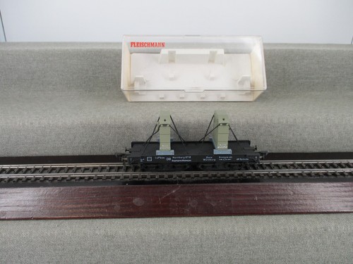 Fleischmann Spur H0 5596 Gegengewichtswagen für Kranzug der DB in OVP | Zustand: Gebraucht