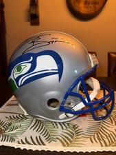 Brian Bosworth Authentic Throwback Seattle Seahawks Signed Football Helmet