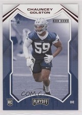 2021 Panini Playoff Rookies Red Zone Chauncey Golston #277 0nr3