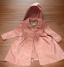 Rothschild RARE Girl  s Vintage pink shimmery Raincoat size 5 Nostalgic 