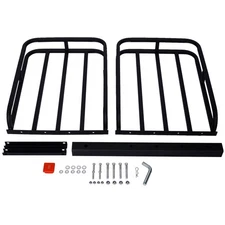 Hitch Mount Cargo Carrier 53.3"L 500LB Capacity for SUV Truck 2" Receiver