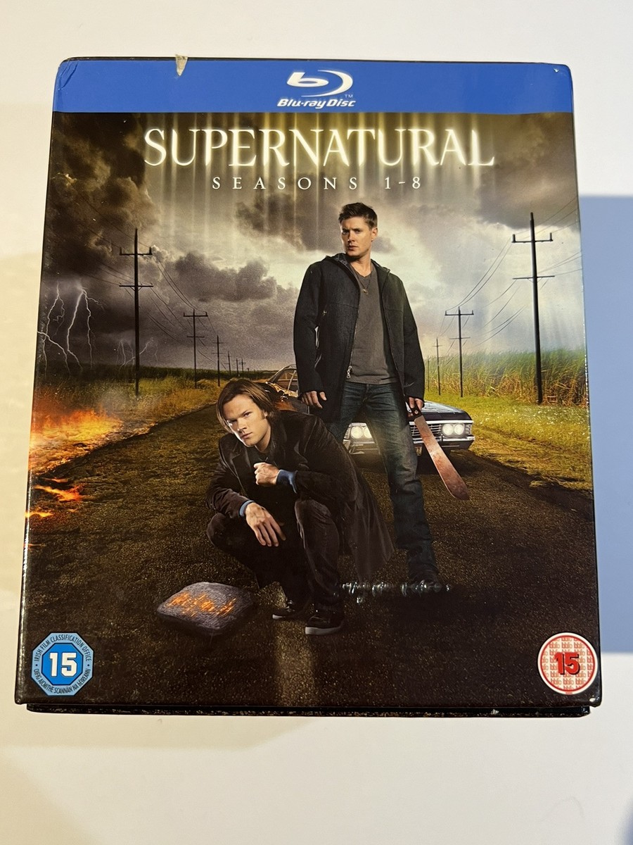 SUPERNATURAL THE COMPLETE SERIES SEASON 1-8 BOXSET BLU RAY BUNDLE