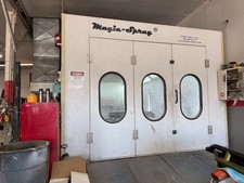 Magic-spray Downdraft Auto Paint Booth Heated Bake 1m Btu Local Pickup Magic-spray Downdraft Auto Paint Booth Heated Bake 1m Btu Local Pickup