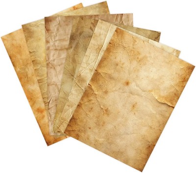 100GSM Vintage Parchment Printer Paper Set - 48 Sheets Antique A4, 8.3 X 11.2 In