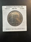 1983 D Kennedy Half Dollar Ungraded Uncirculated - Free Economy Shipping
