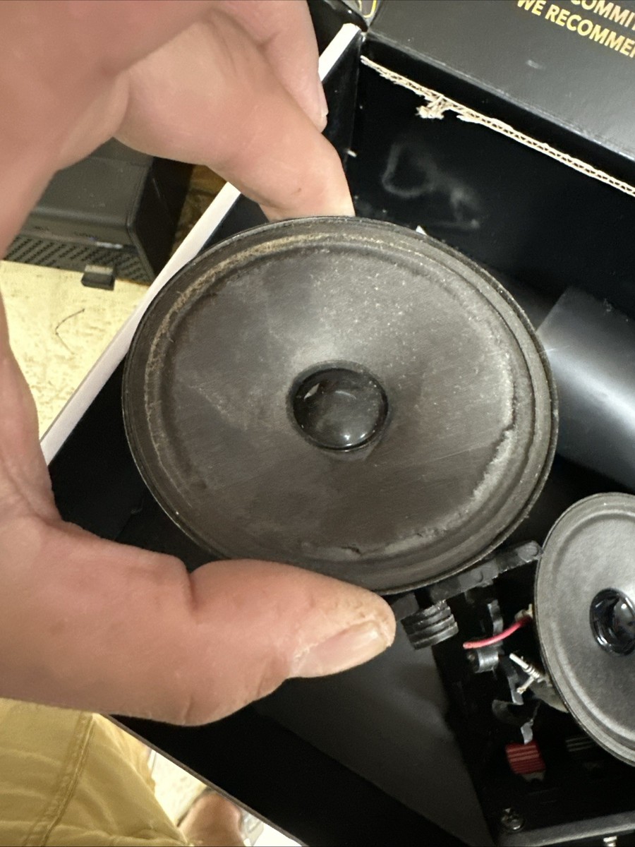 BOSE 301 Series II Tweeters With Bracket Mount Input Box Speaker