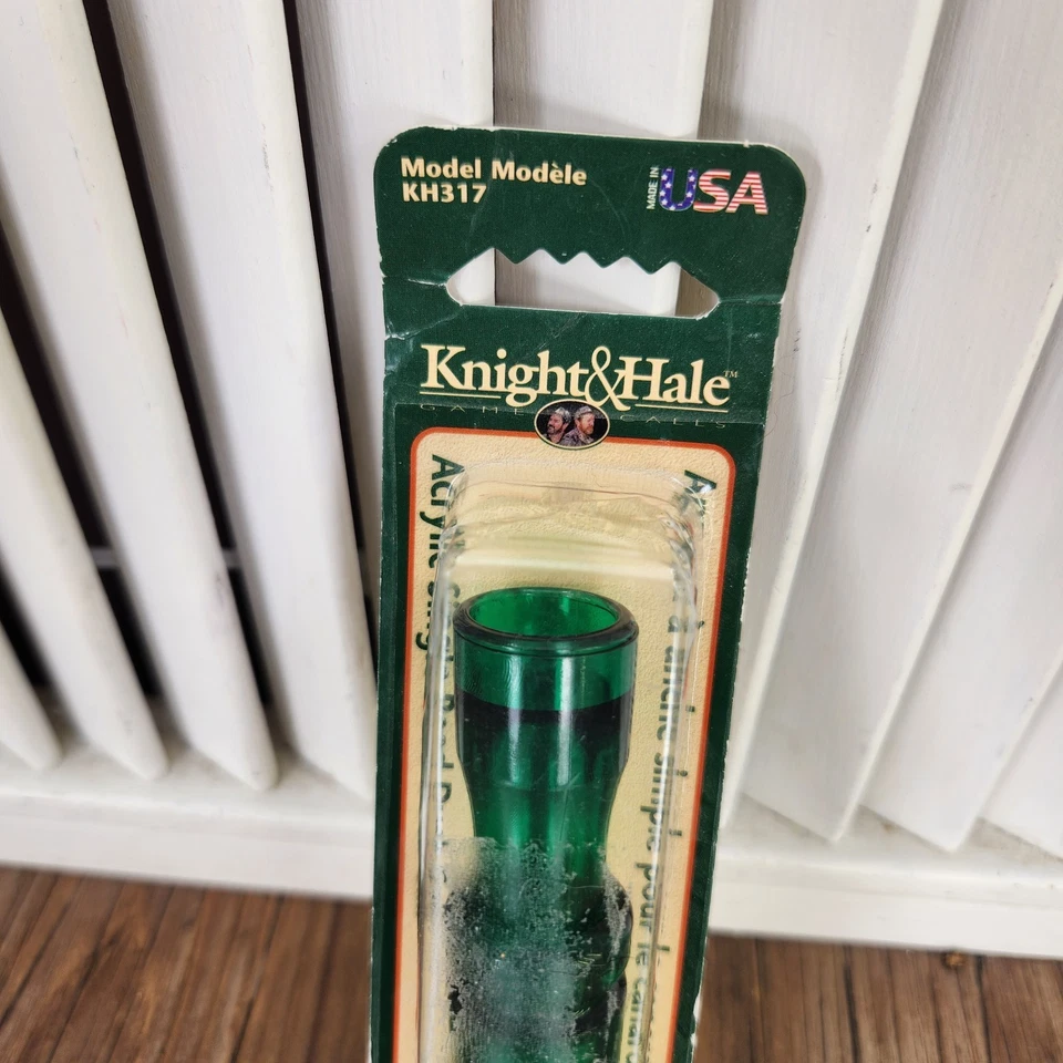 VTG Knight & Hale Model KH 317 Acrylic MALLARD Single Reed Duck Game Call Hunter - Image 2 of 4