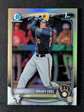 2025 Bowman Chrome Draft BRADY EBEL 1st Prospect Refractor #BDC-194 B