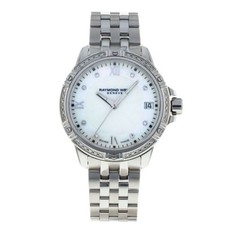 Raymond Weil Ladies Tango with Mother of Pearl Diamond Dial and Diamond Bezel