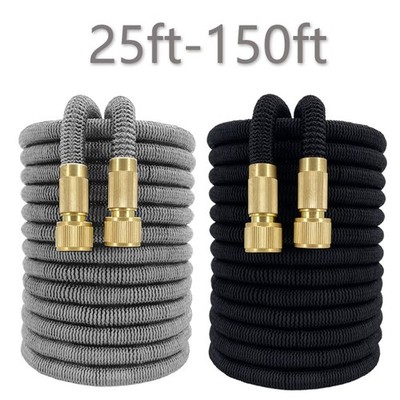 Flexible Garden Hose Watering Pipe Double Latex High Pressure Car Wash Cleaning