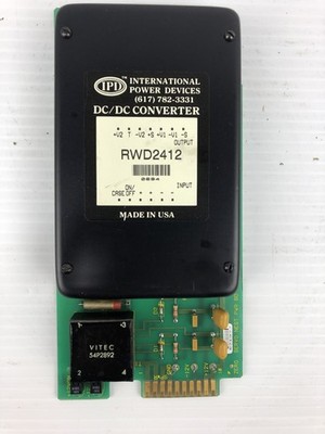 International Power Devices RWD2412 DC/DC Converter with Zero Servo Nest Board