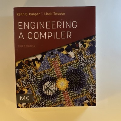 Engineering a Compiler 3rd Ed Cooper/Torczon 2023 PB Morgan Kaufmann