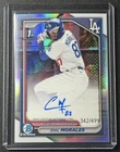 EMIL MORALES 2024 BOWMAN CHROME #CPA-EM REFRACTOR AUTO 1ST PROSPECT 342/499