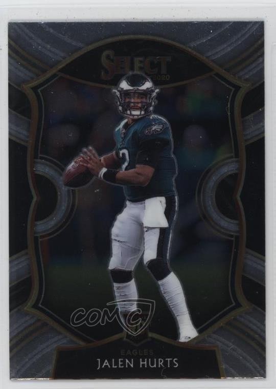 2020 Panini Select Concourse Jalen Hurts #50 l6h
