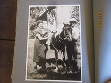 1930's Photo Album Baby to Toddler Riding Pony, By Car, Family 120 Photographs