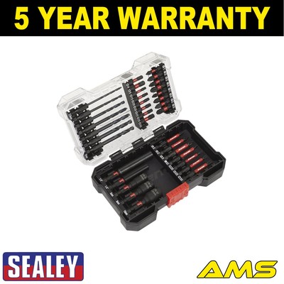 Sealey Impact Grade Elektrowerkzeug-Bit-Set 35-teilig AK8284