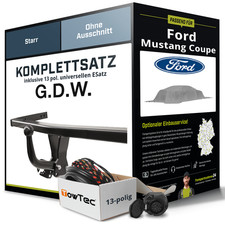 Anhängerkupplung starr für FORD Mustang Coupe +E-Satz NEU