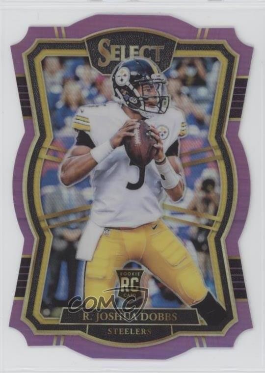 2017 Panini Select Purple Prizm 51/75 R Joshua Dobbs #161 Rookie RC g2u