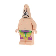 1x Lego Minifigur SpongeBob Schwammkopf Patrick Badehose 3827 bob002