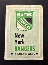 1968–69 O-Pee-Chee New York Rangers Mini-Card Album – Bobby Hull – Vintage NHL