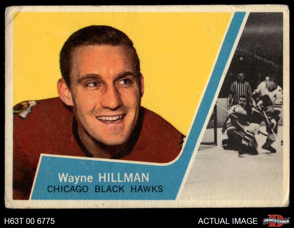 Wayne Hillman #27 Hockey Cards 1963 Topps trading card — raw and PSA graded price guide