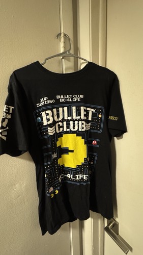 Large Bullet Club PAC Man X Kenny Omega Shirt