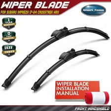 2Pcs Front 26" & 16" Windshield Wiper Blades for Subaru Impreza 17-24 CrossTrek
