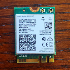 Intel 8265NGW Wireless WiFi Card M.2 2230 NGFF 867 Mbps G86C0007J510