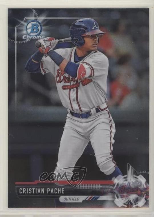 2017 Bowman Draft Chrome Cristian Pache #BDC-40 16yx