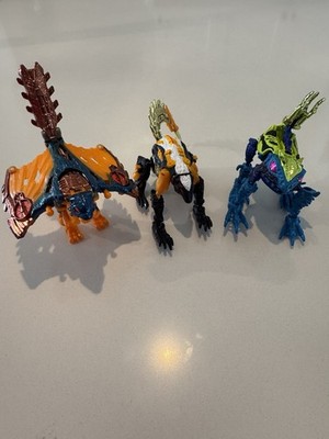 Transformers Beasts Wars Transmetal 2 Lot Of 3