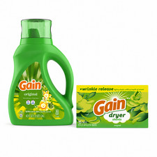 Gain brand new Laundry Care Bundle – 2X Liquid Detergent 42oz + Softener Sheets