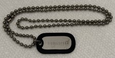 Resident Evil Zero Biohazard Pre-Order DOG TAG! Nintendo GameCube RE RARE PROMO!