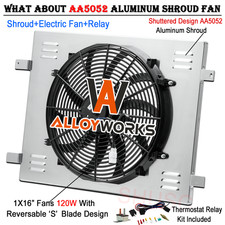 Shroud Electric Fan For 2009-2015 Dodge Charger Chrysler 300 3.5 5.7L 6.1L