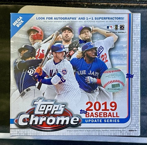 2019 Topps Chrome Update SEALED Mega Box / 7 Packs 4 Cards Per / Tatis, Vladdy!?
