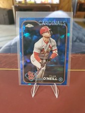 TYLER O'NEILL TOPPS CHROME BLUE SAPPHIRE BASE RED SOX CARDINALS #169 2024 24
