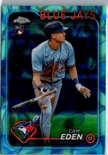 🔥Cam Eden 2024 Topps Chrome Update #USC96 Blue Lava Lamp Refractor  /175