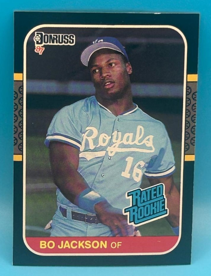 1987 Donruss - Rated Rookie Bo Jackson #35 (RC) - Mint