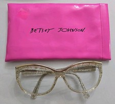 Betsey Johnson BJ535111 Clear Gold Lace Cat E...