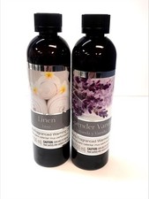 Hosley Set of 2 Fragrance Warming Oils 5oz Each - Lavender Vanilla & Linen