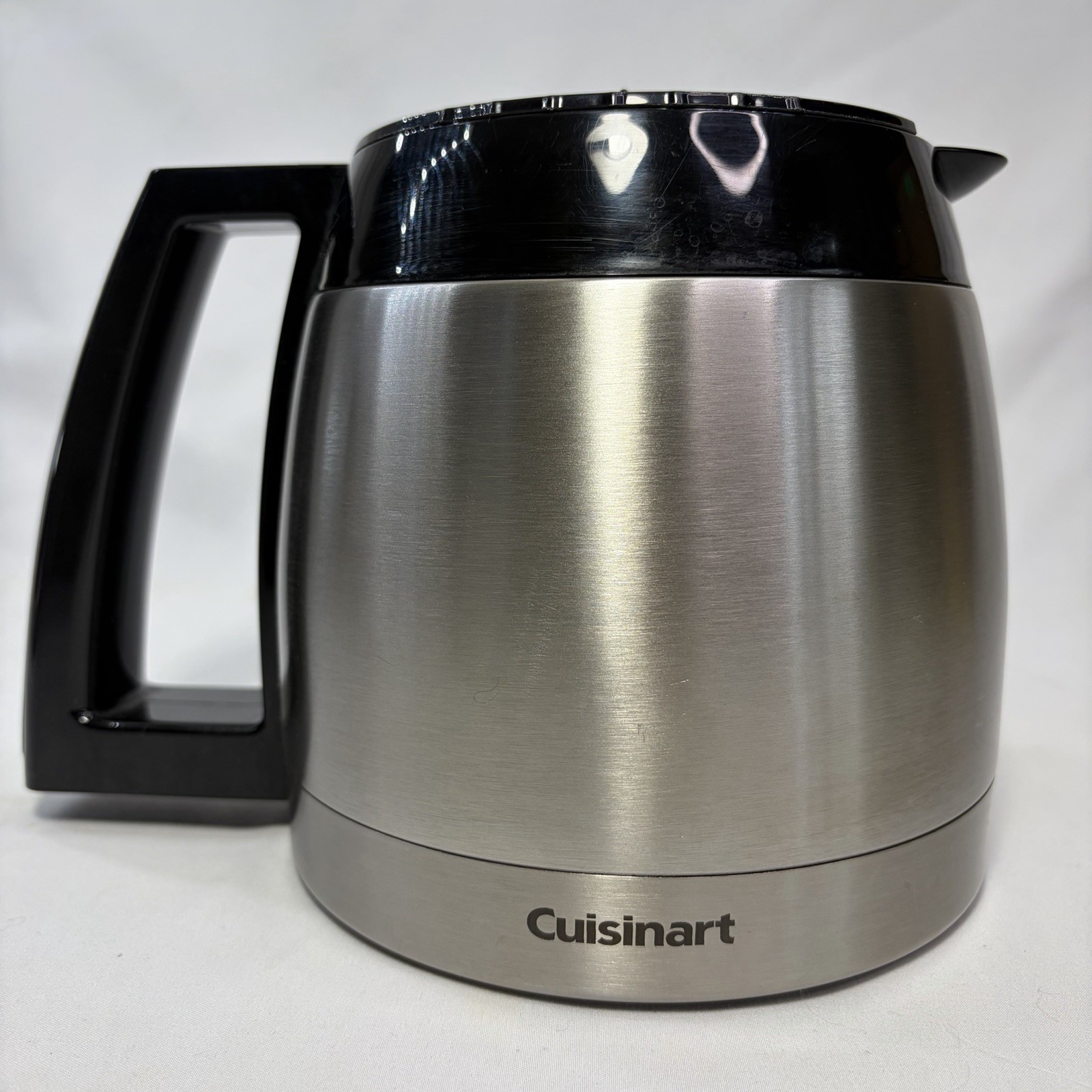 Cuisinart Replacement 12 Cup Stainless Steel Coffee Thermal Carafe EUC
