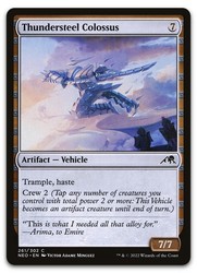 Thundersteel Colossus 261/302 Kamigawa: Neon Dynasty Common