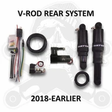 Dirty Air Basic Rear V-ROD Night Rod Muscle Rear Air Suspension System VROD