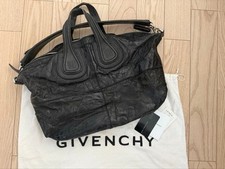 Autentica borsa Givenchy usignolo pelle 2 vie nera Riccardo Tisci dal Giappone