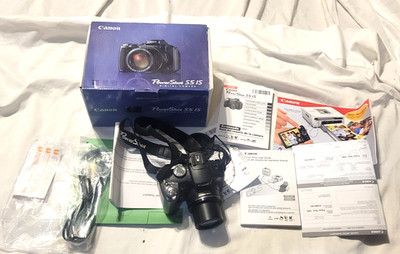 Canon Powershot S5 IS PC1234 8.0 MP 12x Optical Zoom Digital Camera