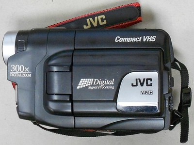 JVC GR-AXM225U Compact VHS Camcorder Untested No Battery 0108-01M