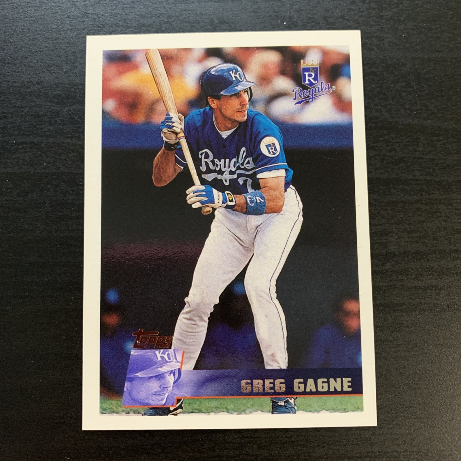 1996 Topps Greg Gagne Kansas City Royals #56