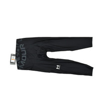Under Armour Men's HeatGear Compression Leggings Black 3/4 Running Size S NEW